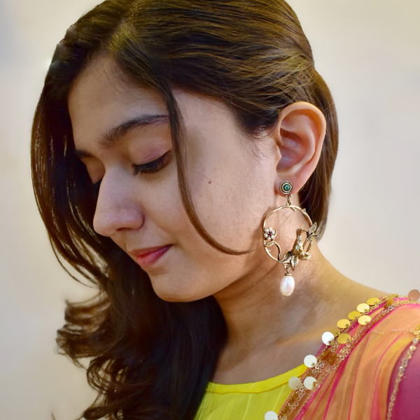 Iris Pearl Tipsyfly Danglers