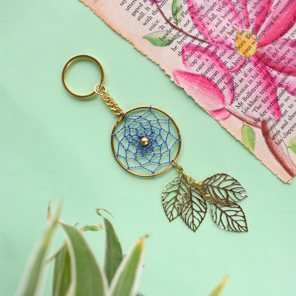 Blue Claret Dreamcatcher Keychain
