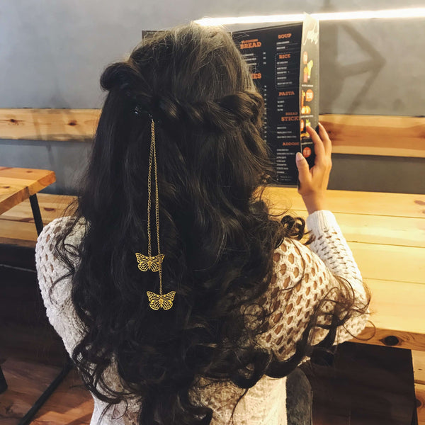 Butterfly Hair Extension