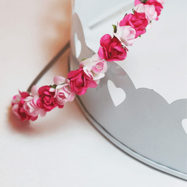 Floral Hairband - Pink