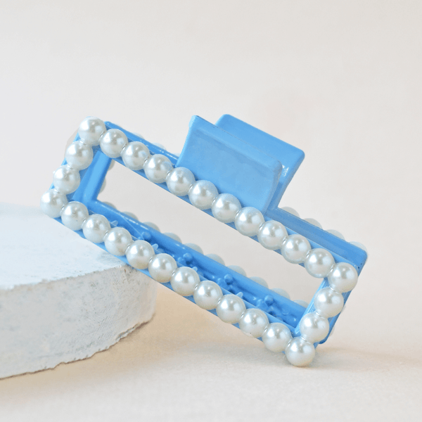 Maxi Acrylic Pearl Box Claw Clip