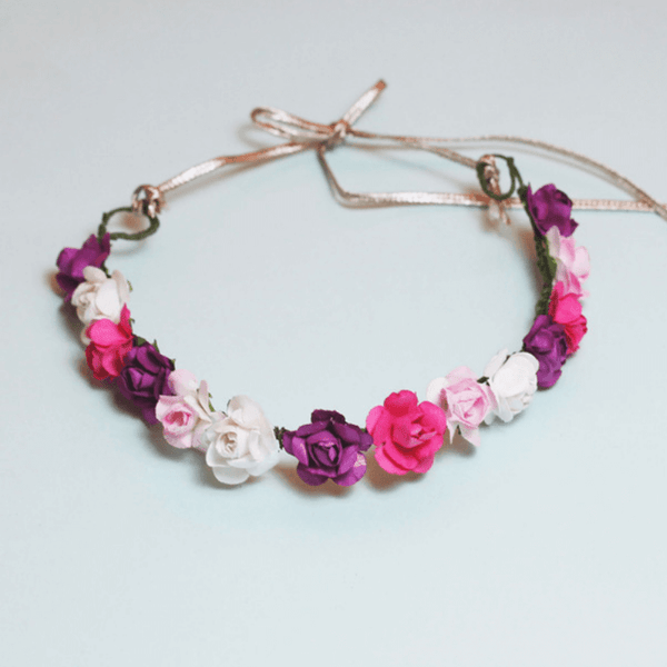 Multicolour Flower Crown
