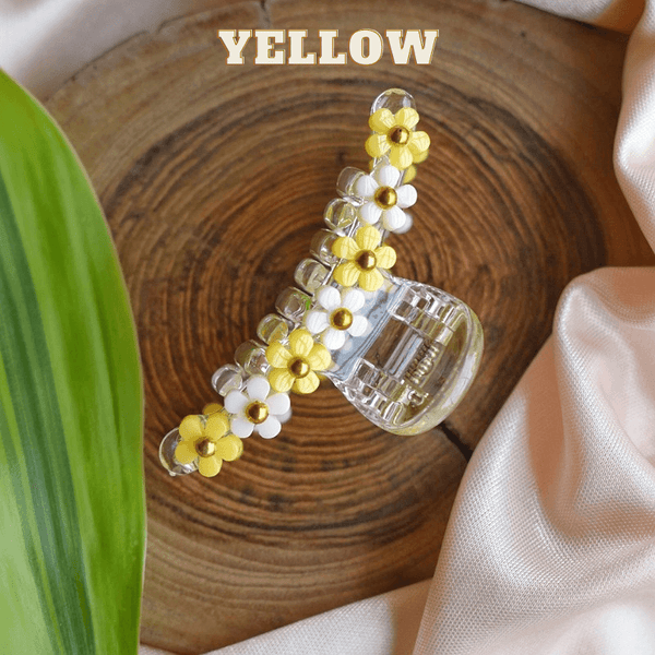 Acrylic Flower Claw Clips