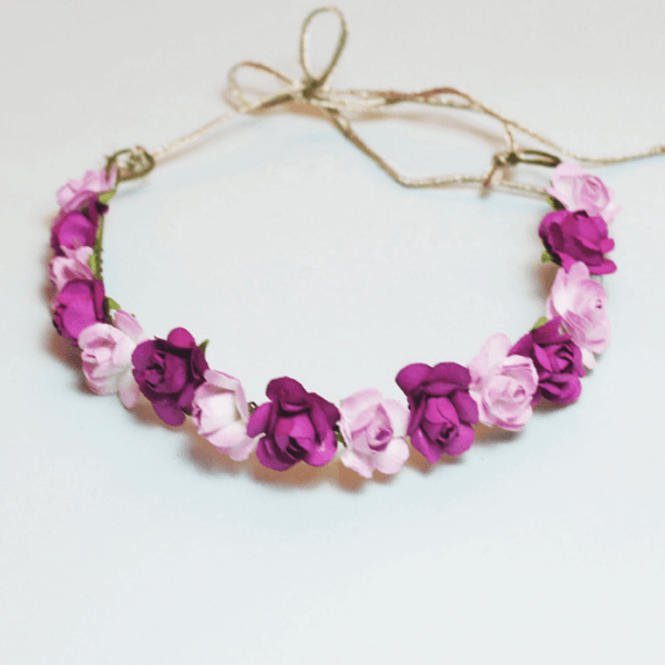 Lavender Flower Crown
