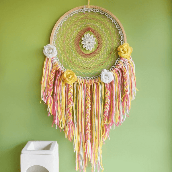 Classic Flower Lace Dreamcatcher