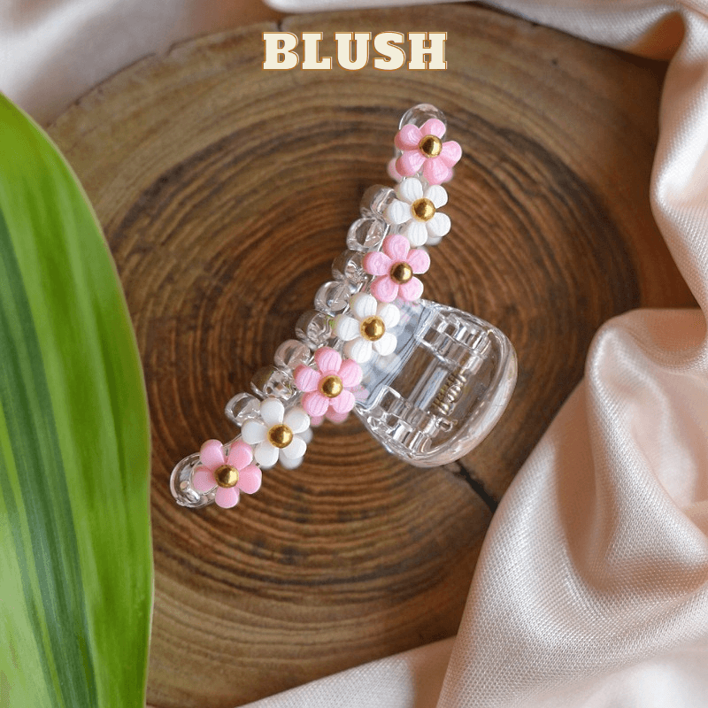 Acrylic Flower Claw Clips