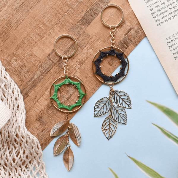 Black Chasm Dreamcatcher Keychain