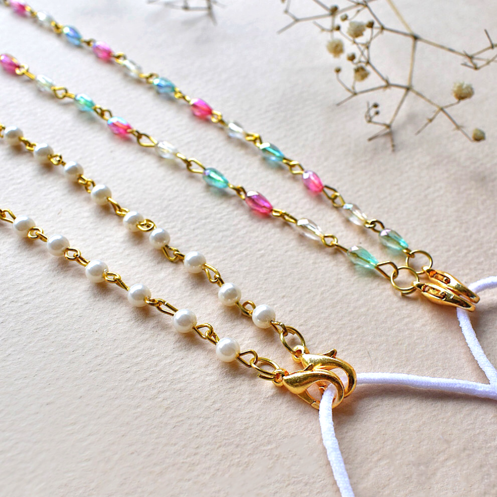 Duo Face Mask Chains (Set Of 2)