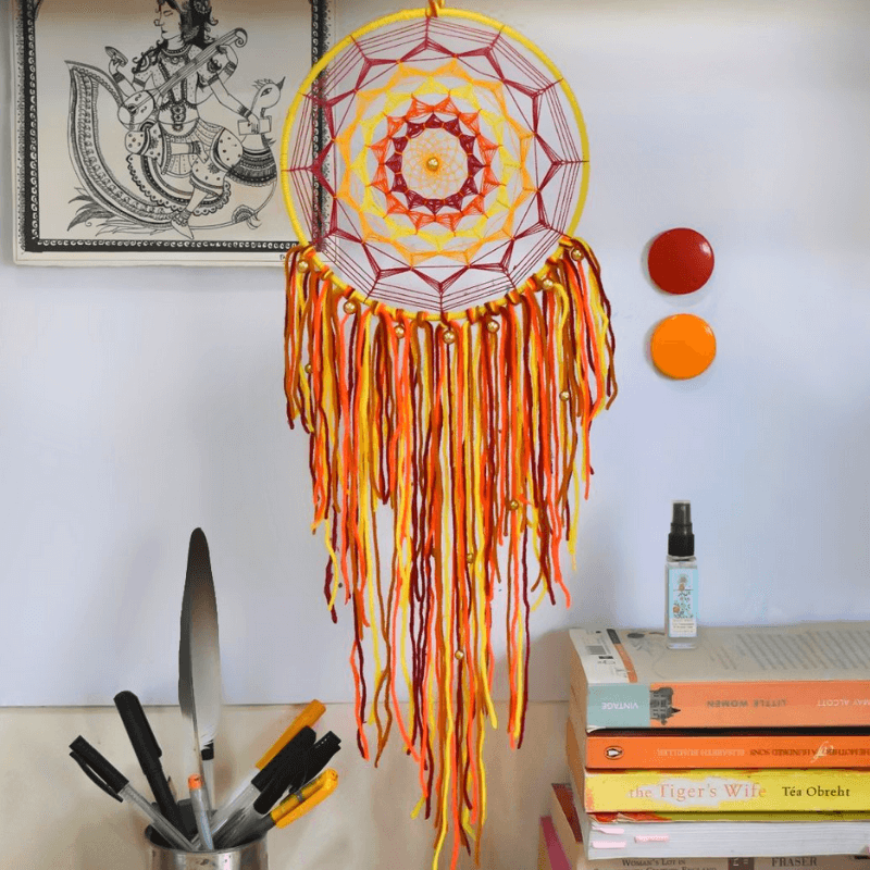 Mandala Dreamcatcher - Red
