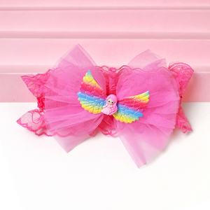 Unicorn Fairy Headband - Hot Pink