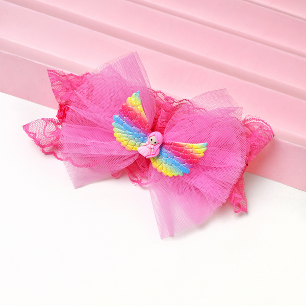 Unicorn Fairy Headband - Hot Pink