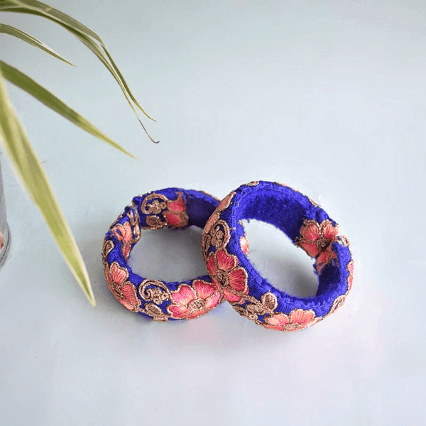 Magnolia Festive Bangles - Blue