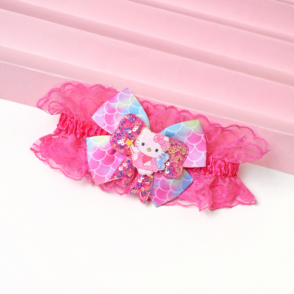 Hello Kitty Headband - Hot Pink
