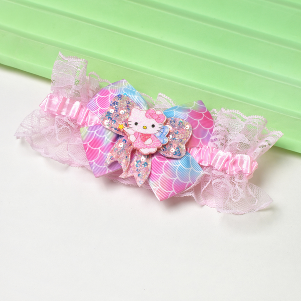 Hello Kitty Headband - Baby Pink