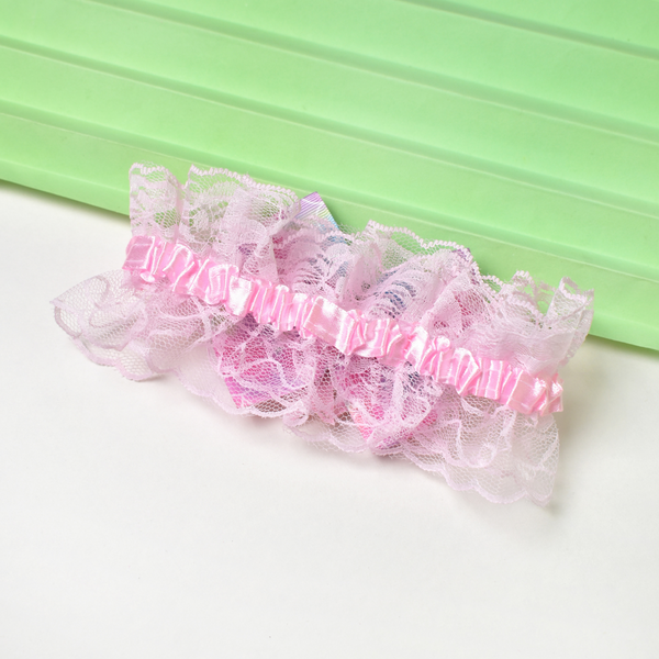 Butterfly Pearl Headband - Baby Pink