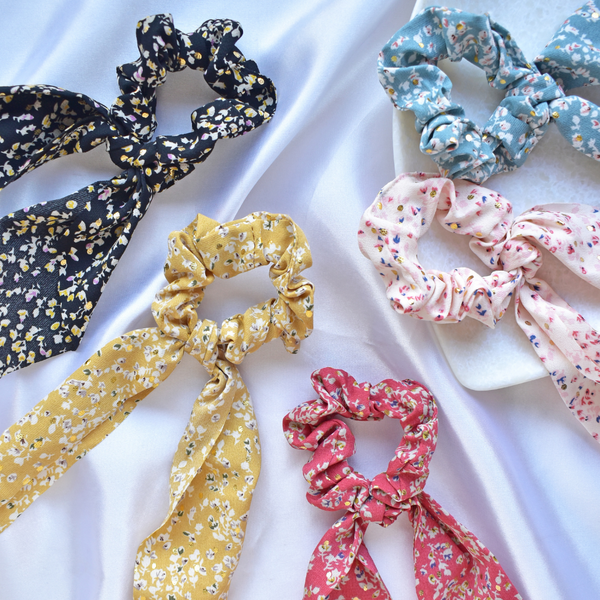 Bloomy Scrunchies