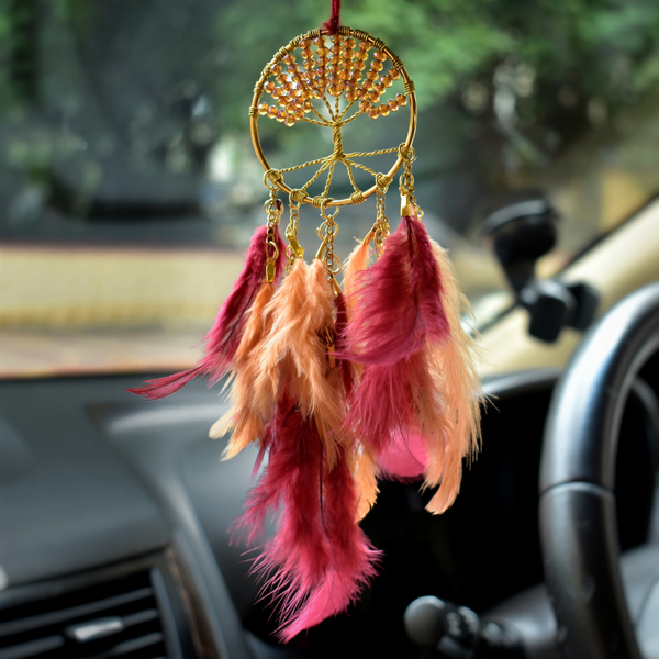Tree of Life Dreamcatcher - Red