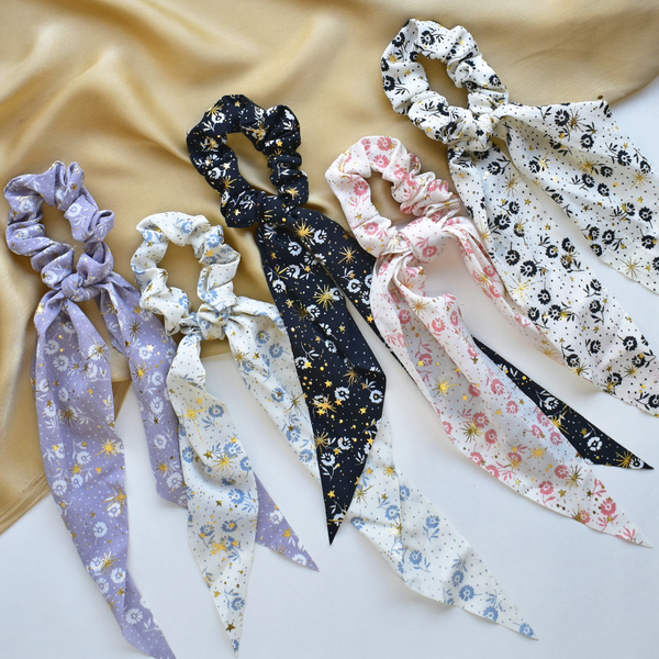 Celestial Star Scrunchies