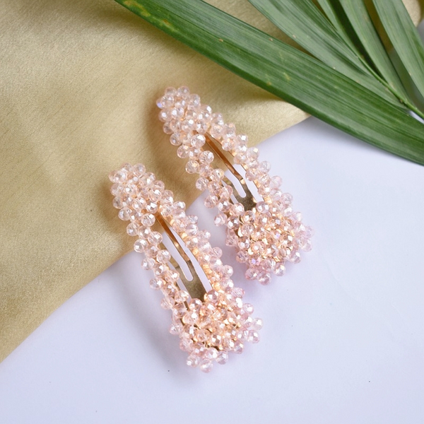 Blingy Stone Triangle Hairclips