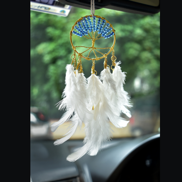 Tree of Life Dreamcatcher - Blue