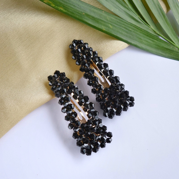 Blingy Stone Triangle Hairclips