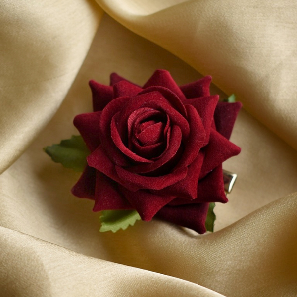 Rose Hairclips