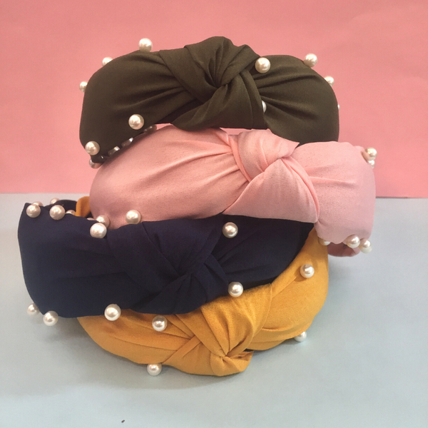 Embellished  Pearl Hairbands