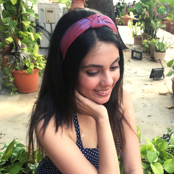 Shimmery Knotted Hairbands